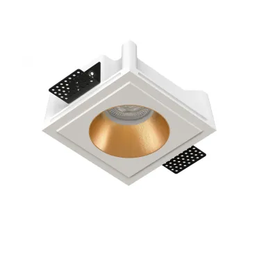 Встраиваемый потолочный гипсовый светильник QUASAR 80 BRASS SN 201