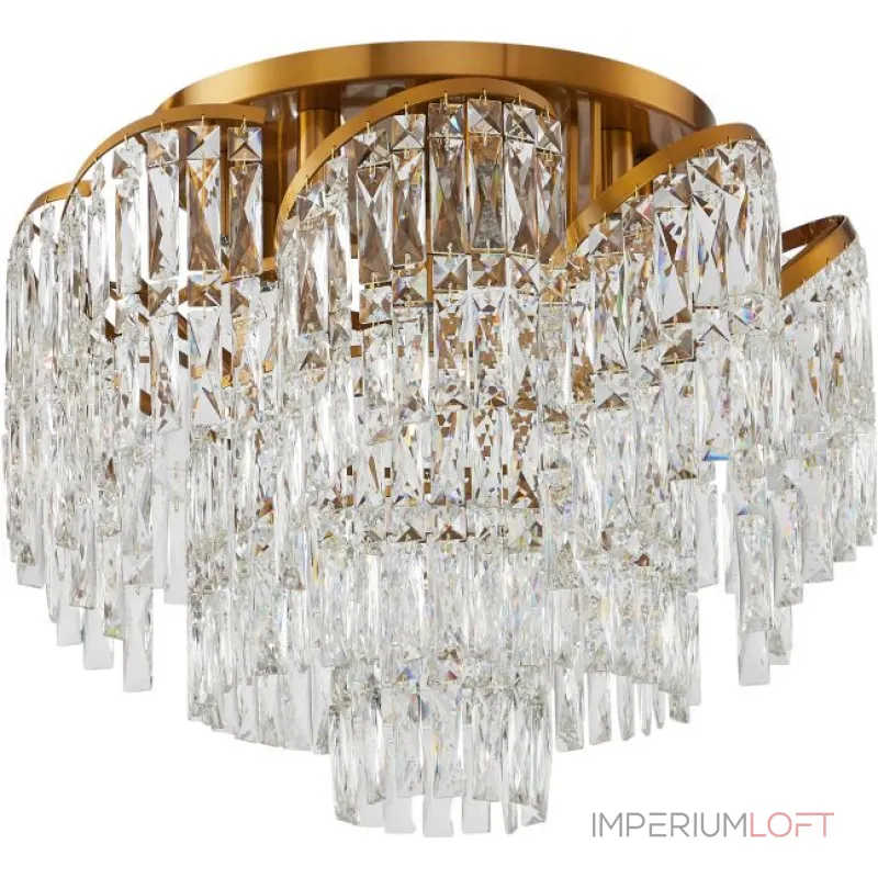 Люстра потолочная хрустальная Stilfort Sapparo 2176/05/12C от ImperiumLoft Люстра потолочная хрустальная Stilfort Sapparo 2176/05/12C от ImperiumLoft