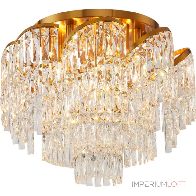 Люстра потолочная хрустальная Stilfort Sapparo 2176/05/12C от ImperiumLoft Люстра потолочная хрустальная Stilfort Sapparo 2176/05/12C от ImperiumLoft