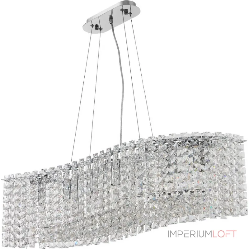 Люстра подвесная хрустальная Stilfort Delone 2179/09/07PL от ImperiumLoft Люстра подвесная хрустальная Stilfort Delone 2179/09/07PL от ImperiumLoft