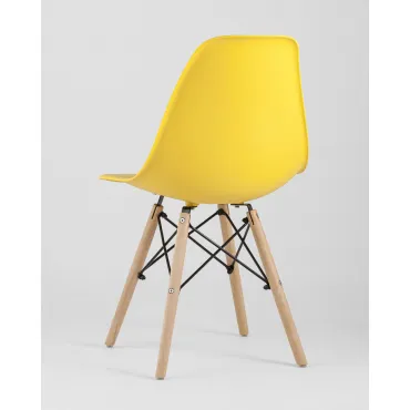 Стул Eames Style DSW желтый x4 (разборный каркас) Stool Group УТ000037604 от ImperiumLoft