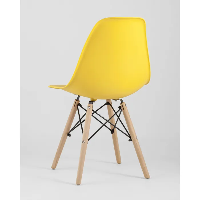 Стул Eames Style DSW желтый x4 (разборный каркас) Stool Group УТ000037604 от ImperiumLoft