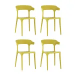 Стул Neo пластик горчичный 4 шт. Stool Group УТ000037289