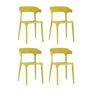 Стул Neo пластик горчичный 4 шт. Stool Group УТ000037289