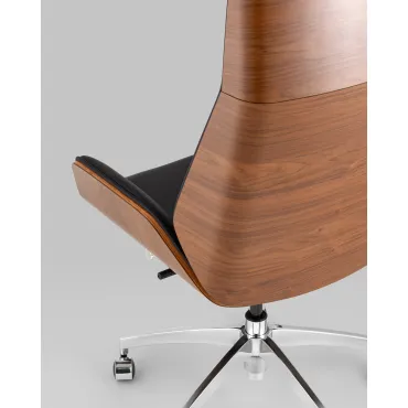 Кресло руководителя Crown SN черный Stool Group УТ000038530 от ImperiumLoft
