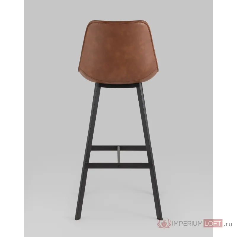 Стул барный TEXAS экокожа коричневый Stool Group УТ000038914 от ImperiumLoft