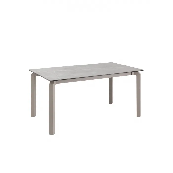 Стол обеденный Varden раскладной 160-220х90 см керамика серый Stool Group УТ000039916 от ImperiumLoft