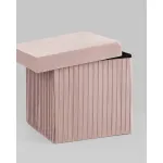 Пуф складной с ящиком Store Square пыльно-розовый Stool Group УТ000038992