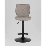 Стул барный Dome экокожа серый 2 шт Stool Group УТ000039936 от ImperiumLoft