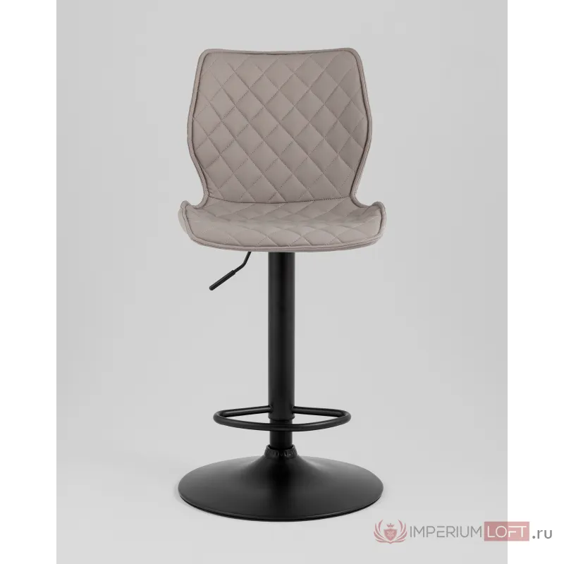 Стул барный Dome экокожа серый 2 шт Stool Group УТ000039936 от ImperiumLoft