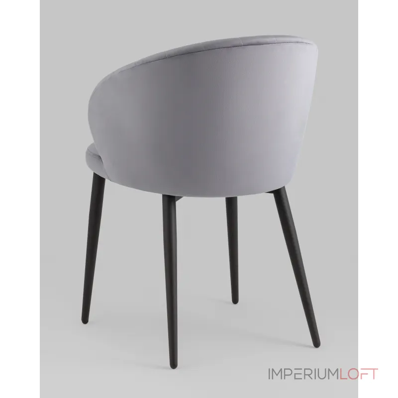 Стул Lastura велюр серый Stool Group УТ000039135 Стул Lastura велюр серый Stool Group УТ000039135
