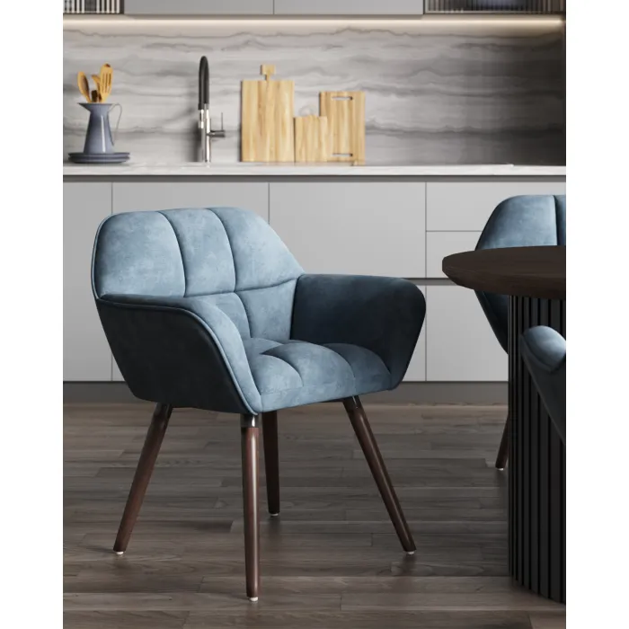 Кресло Брайан глубокий синий NC Stool Group УТ000038902 от ImperiumLoft