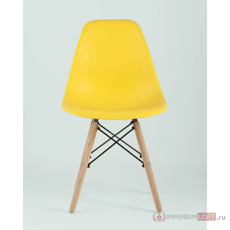Стул Eames Style DSW желтый x4 (разборный каркас) Stool Group УТ000037604 от ImperiumLoft
