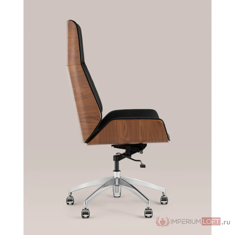 Кресло руководителя Crown SN черный Stool Group УТ000038530 от ImperiumLoft