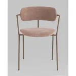Стул Дженни букле бежевый каркас бежево-серый матовый Stool Group УТ000039183