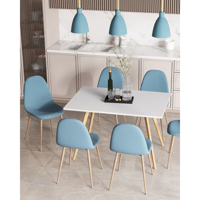 Стол обеденный FRANK NEW 120*80 белый Stool Group УТ000038924 от ImperiumLoft