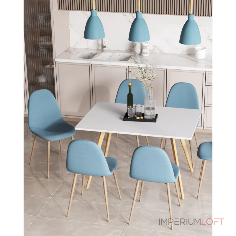 Стол обеденный FRANK NEW 120*80 белый Stool Group УТ000038924 от ImperiumLoft Стол обеденный FRANK NEW 120*80 белый Stool Group УТ000038924 от ImperiumLoft