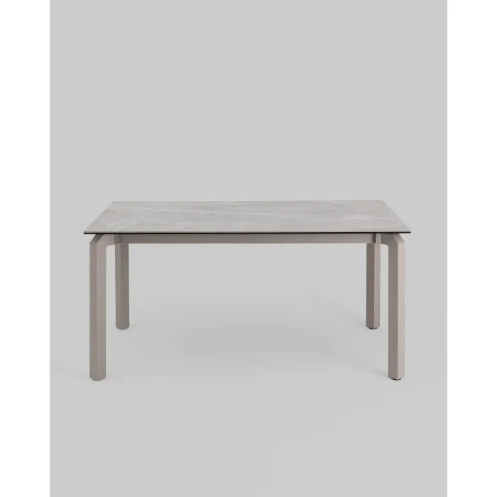 Стол обеденный Varden раскладной 160-220х90 см керамика серый Stool Group УТ000039916 от ImperiumLoft