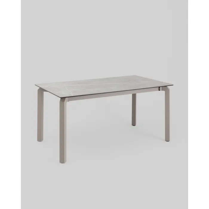 Стол обеденный Varden раскладной 160-220х90 см керамика серый Stool Group УТ000039916 от ImperiumLoft