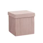 Пуф складной с ящиком Store Square пыльно-розовый Stool Group УТ000038992
