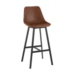 Стул барный TEXAS экокожа коричневый Stool Group УТ000038914 от ImperiumLoft