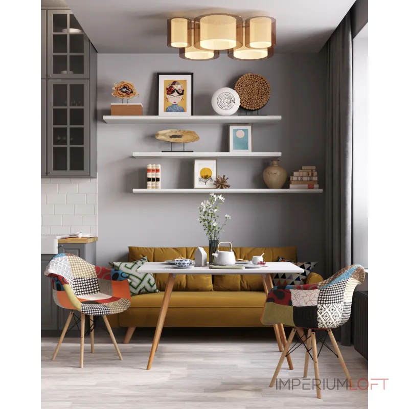 Стол обеденный FRANK NEW 120*80 белый Stool Group УТ000038924 от ImperiumLoft Стол обеденный FRANK NEW 120*80 белый Stool Group УТ000038924 от ImperiumLoft