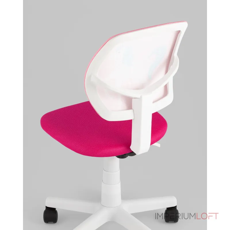 Кресло компьютерное детское ЛОЛО Unicorn, пластик белый Stool Group УТ000039088