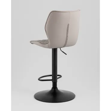 Стул барный Dome экокожа серый 2 шт Stool Group УТ000039936 от ImperiumLoft