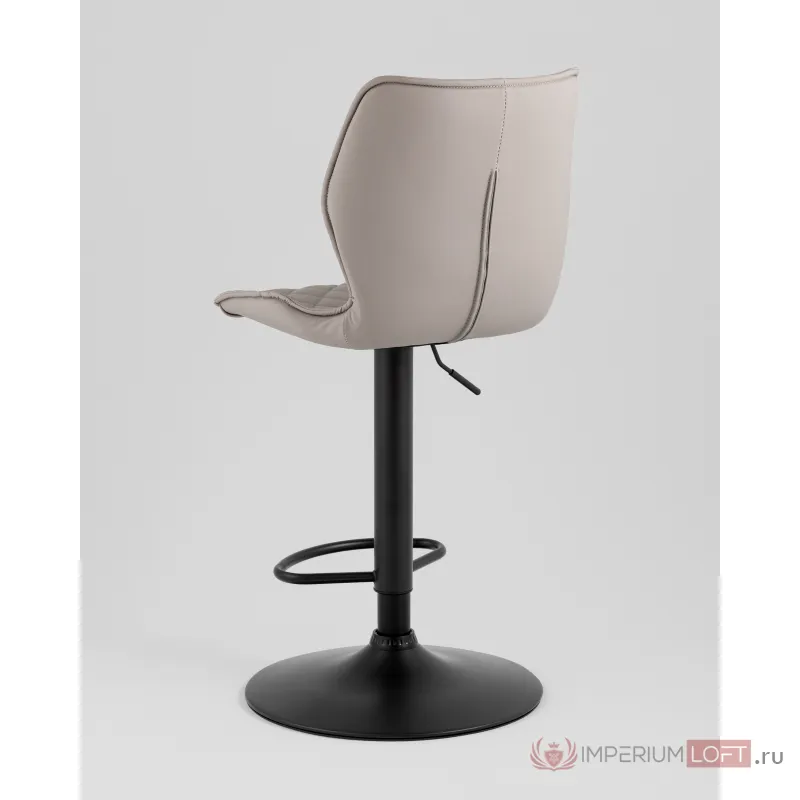 Стул барный Dome экокожа серый 2 шт Stool Group УТ000039936 от ImperiumLoft