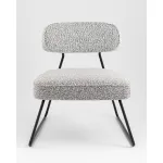 Кресло лаунж Kate серый Stool Group УТ000039357 от ImperiumLoft
