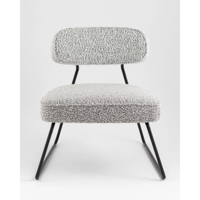 Кресло лаунж Kate серый Stool Group УТ000039357 от ImperiumLoft