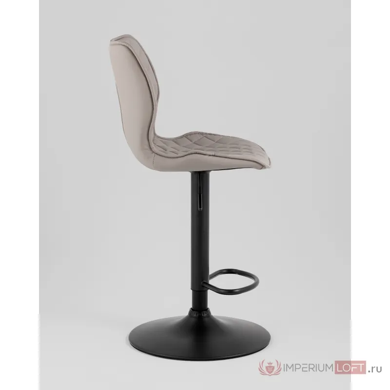 Стул барный Dome экокожа серый 2 шт Stool Group УТ000039936 от ImperiumLoft