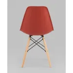 Стул Eames Style DSW терракотовый x4 (разборный каркас) Stool Group УТ000039376 от ImperiumLoft