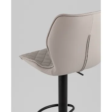 Стул барный Dome экокожа серый 2 шт Stool Group УТ000039936 от ImperiumLoft