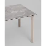 Стол обеденный Varden раскладной 160-220х90 см керамика серый Stool Group УТ000039916 от ImperiumLoft