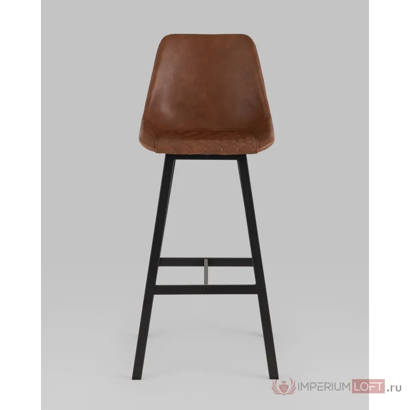 Стул барный TEXAS экокожа коричневый Stool Group УТ000038914 от ImperiumLoft
