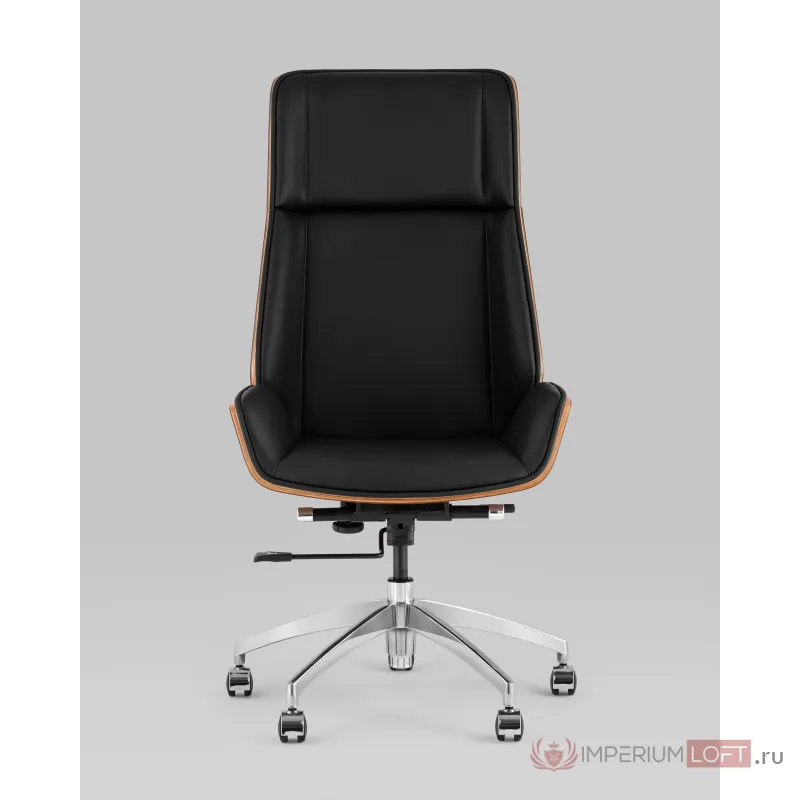 Кресло руководителя Crown SN черный Stool Group УТ000038530 от ImperiumLoft