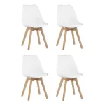 Стул FRANKFURT белый 4 шт. Stool Group УТ000036608