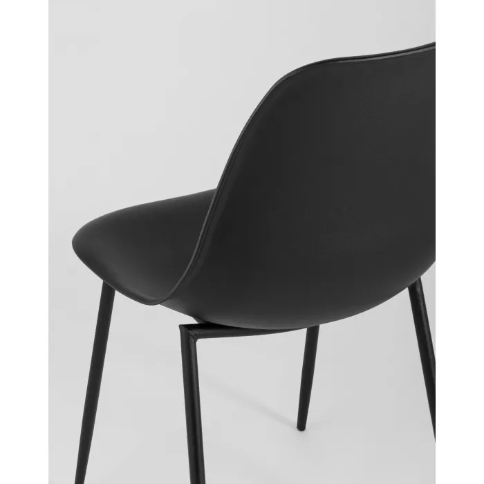 Стул KON черный 4 шт. Stool Group УТ000037267 от ImperiumLoft