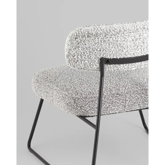 Кресло лаунж Kate серый Stool Group УТ000039357 от ImperiumLoft