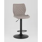 Стул барный Dome экокожа серый 2 шт Stool Group УТ000039936 от ImperiumLoft