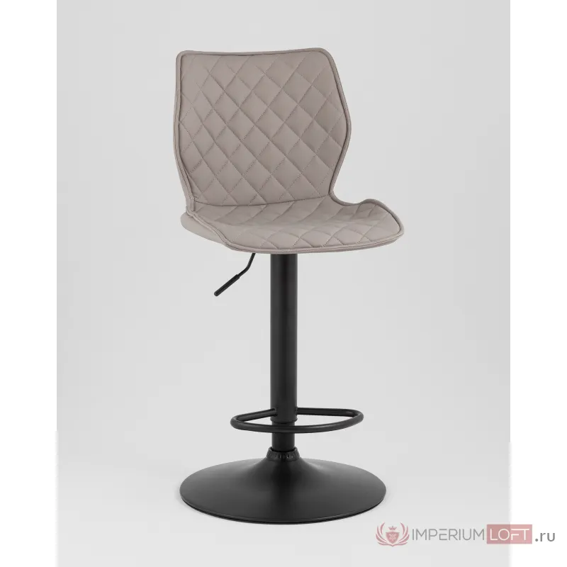 Стул барный Dome экокожа серый 2 шт Stool Group УТ000039936 от ImperiumLoft