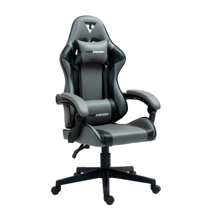 Кресло спортивное Commander серо-черный Stool Group УТ000039478 от ImperiumLoft