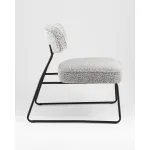 Кресло лаунж Kate серый Stool Group УТ000039357 от ImperiumLoft