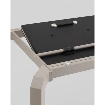 Стол обеденный Varden раскладной 160-220х90 см керамика серый Stool Group УТ000039916 от ImperiumLoft