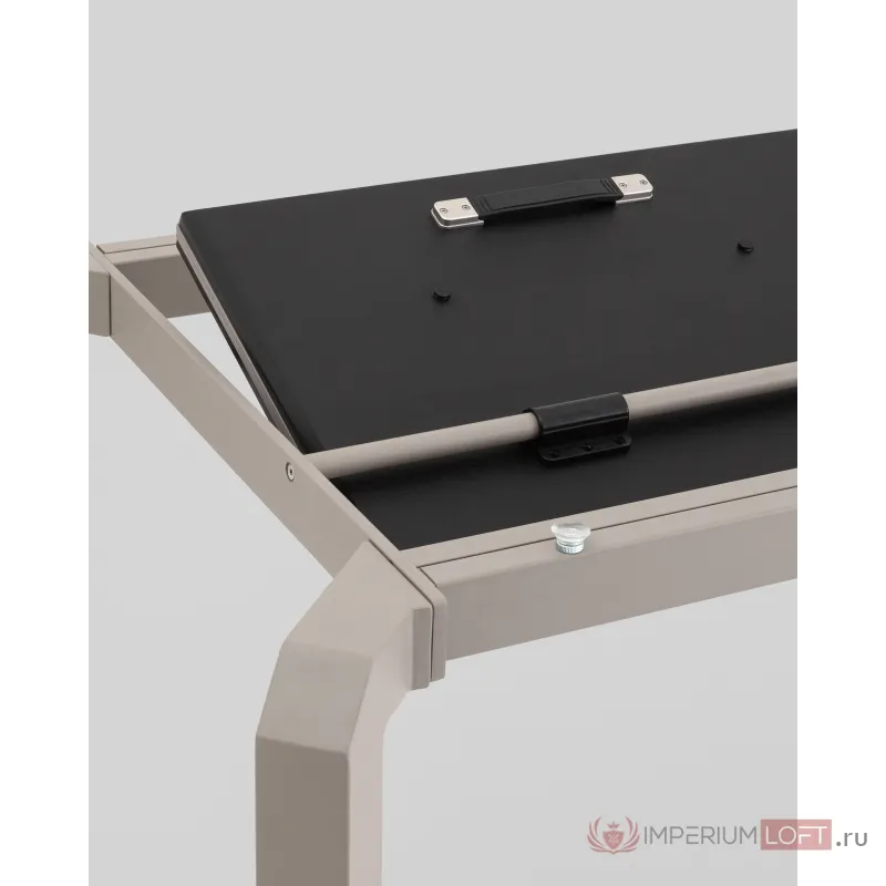 Стол обеденный Varden раскладной 160-220х90 см керамика серый Stool Group УТ000039916 от ImperiumLoft