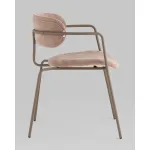 Стул Дженни букле бежевый каркас бежево-серый матовый Stool Group УТ000039183