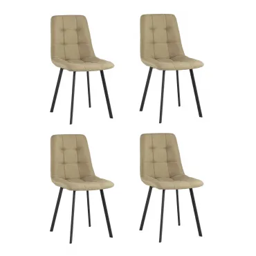 Стул Chilly рогожка бежевый 4 шт. Stool Group УТ000037229