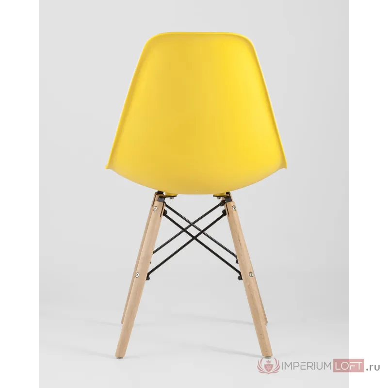 Стул Eames Style DSW желтый x4 (разборный каркас) Stool Group УТ000037604 от ImperiumLoft
