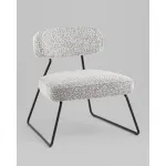 Кресло лаунж Kate серый Stool Group УТ000039357 от ImperiumLoft